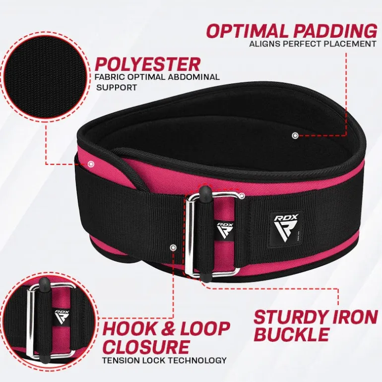 RDX X3 6.5 INCH Weightlifting Neoprene Gym Belt for Women
