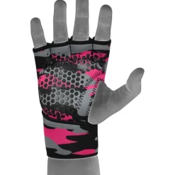 RDX X3 Pink Weightlifting Grips For Women