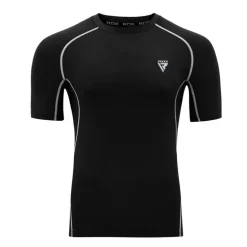 RDX X5 Short Sleeve Black Rash Guard