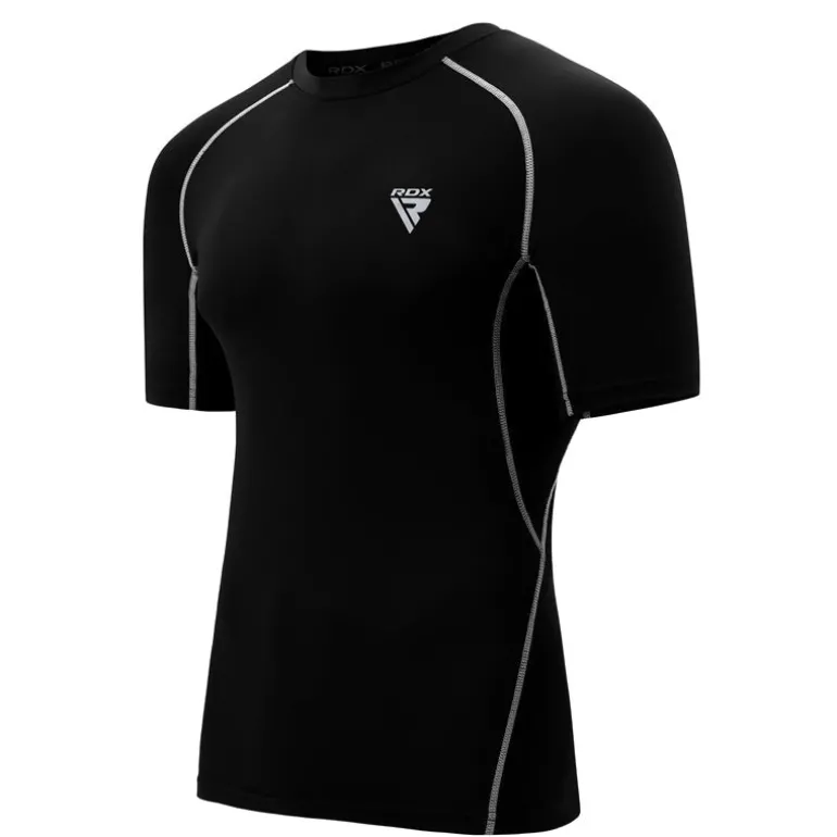 RDX X5 Short Sleeve Black Rash Guard