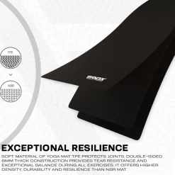 RDX YM 6mm TPE Yoga Mat