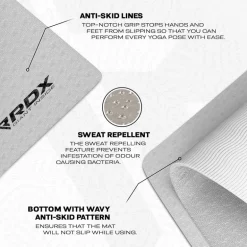RDX YM 6mm TPE Yoga Mat