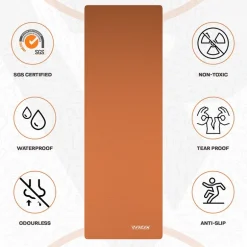 RDX YM 6mm TPE Yoga Mat