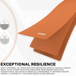 RDX YM 6mm TPE Yoga Mat
