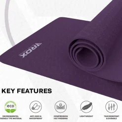 RDX YM 6mm TPE Yoga Mat
