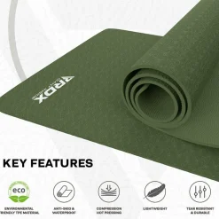 RDX YM 6mm TPE Yoga Mat