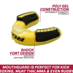 RDX 3Y Yellow Mouth Guard